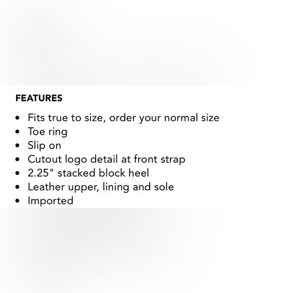 Tory Burch Tiny Miller Toe Ring Laser Cut Block Heel Slide Sandals NWOB - Picture 12 of 12